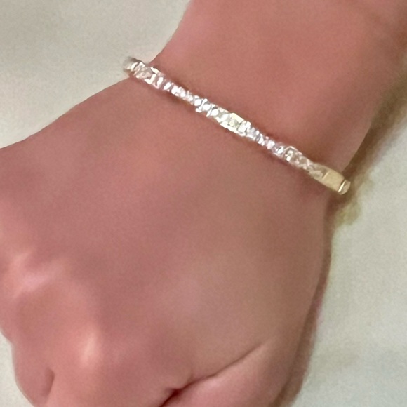 Swarovski Crystal and Gold Bracelet - Picture 5 of 16